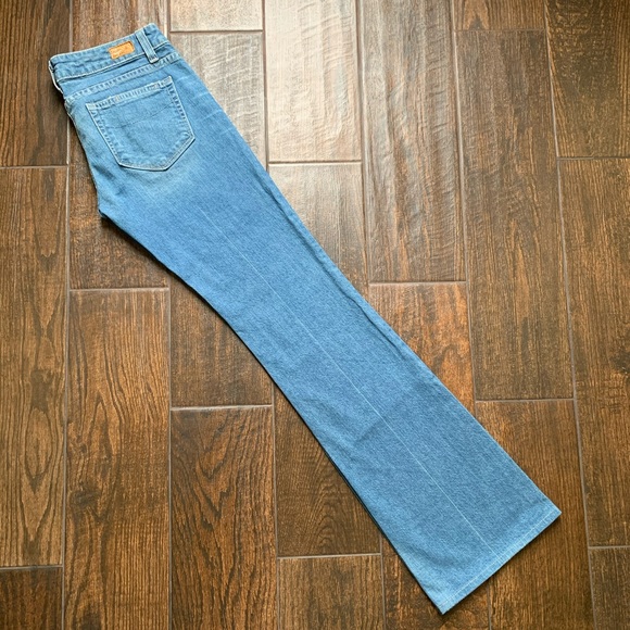 Paige Laurel Canyon Bootcut Light Wash 30.5” USA - Picture 2 of 10